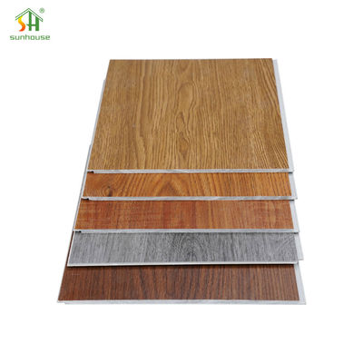 Durable SPC Click Flooring 6mm Interlocking Vinyl Flooring Waterproof For Kitchen Commercial