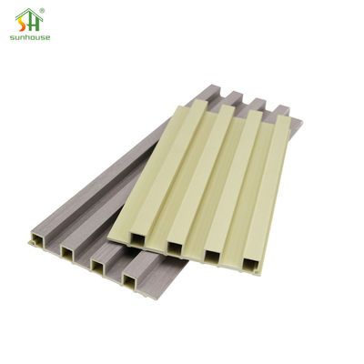 İyi bir fiyat. Su geçirmez WPC duvar paneli, Dış bahçe dekorasyonu için çevre dostu duvar kaplamaları çevrimiçi