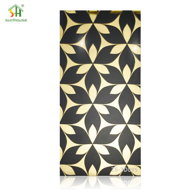 İyi bir fiyat. 5D Özel Akrilik Duvar Panelleri Mermer Efekti Duvar Kaplamaları 1220x2440mm çevrimiçi