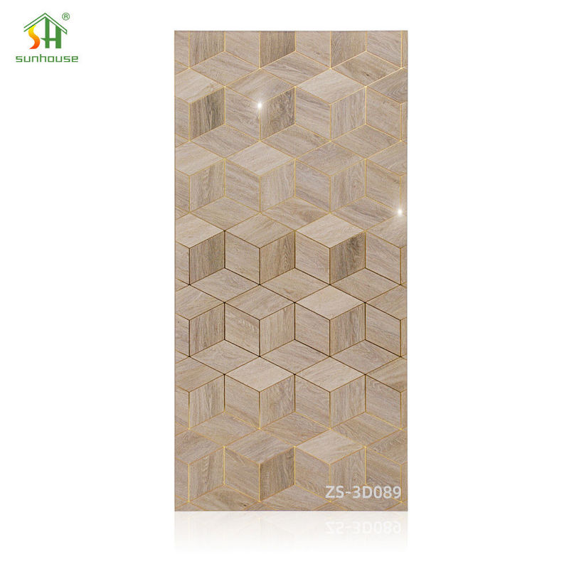 Eco-Friendly 4x8ft Marbling Acrylic Wall Panel 8mm/10mm Thick