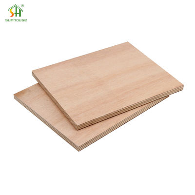 Yüksek Güçlü 18 mm Melamin Plywood Board İnşaat Uygulamaları için Termite Kanıt