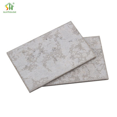Ateş geçirmez Fiber Cement Board Kaplama Panelleri 6mm 8mm 12mm Dış Duvar Yenilenmesi için