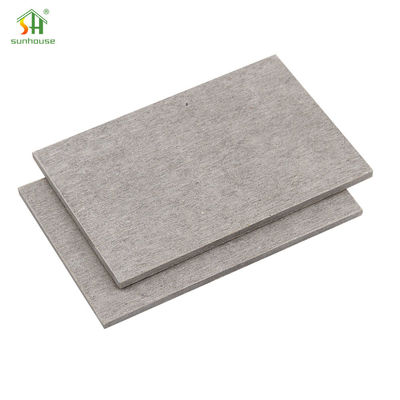 Dekoratif dış duvar için 1220x2440mm 4x8ft Asbest olmayan Fiber Cement Tahta
