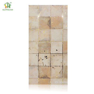 İyi bir fiyat. Özel Nem Dayanıklı Duvar Panelleri PMMA Mermerleme Etkisi Akrilik Banyo Panelleri çevrimiçi